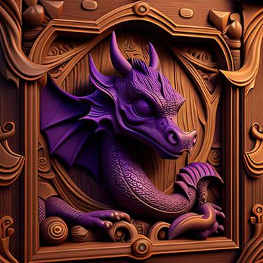 3D модель Гра Spyro the Dragon Rus (STL)